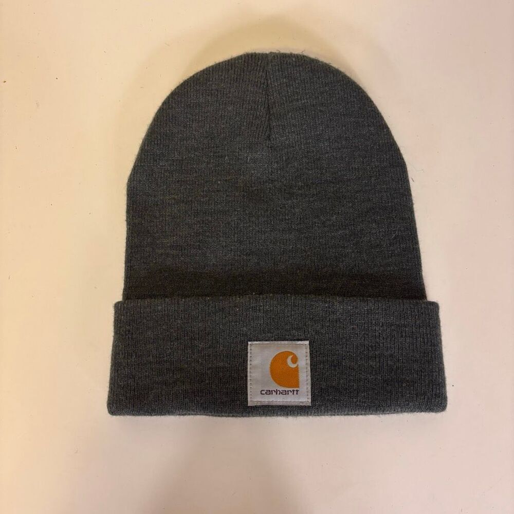 Carhartt Grey‎ Unisex Cuffed Winter Beanie Hat